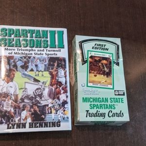 M.S.U. Spartans Combo Book/Cards